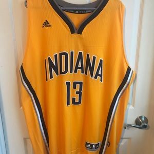 Paul George Yellow NBA Indiana Pacers Jersey